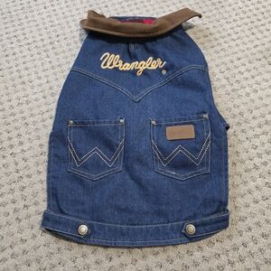 Wrangler dog jacket